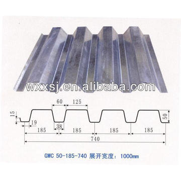 Steel Metal Floor decking sheet